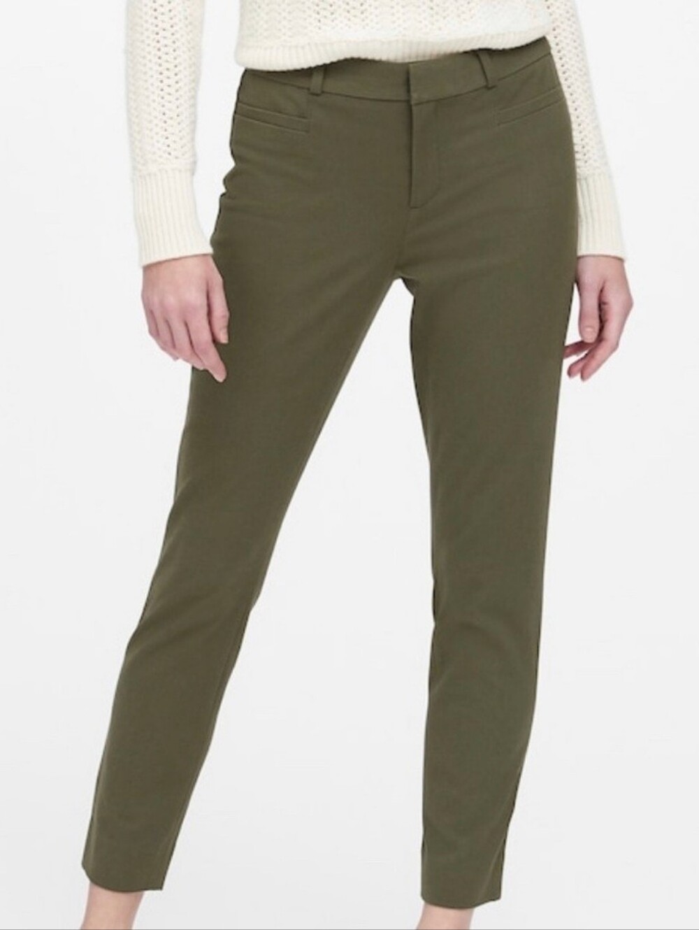 Banana Republic Green Sloan Pants